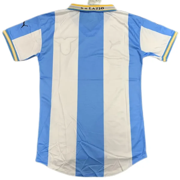 Lazio UCL Home 1999/00 Retro Jersey - Image 2