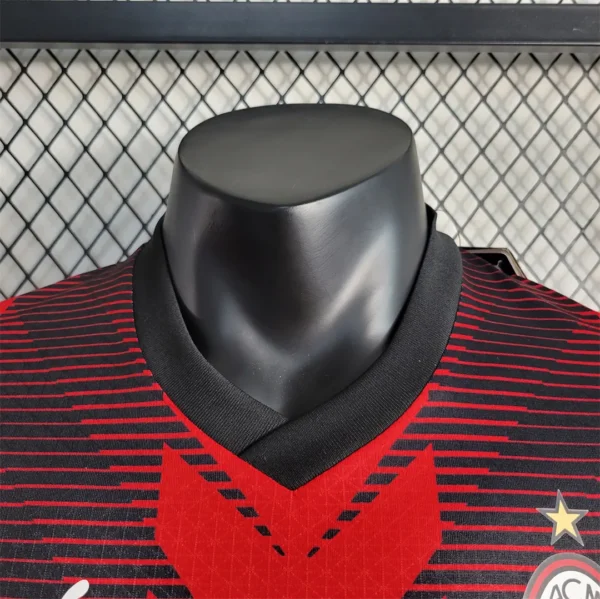 23-24 AC Milan Jersey Home Player Version - Image 7