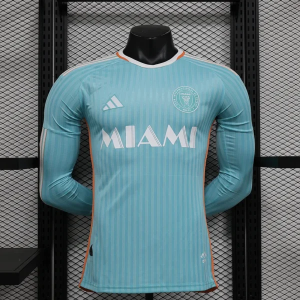 24-25 Inter Miami CF Third Away Soccer Jersey Player Version Long Sleeve - Image 12