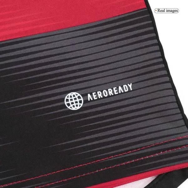 CR Flamengo 2023/24 Training Vest Red&Black - Image 9