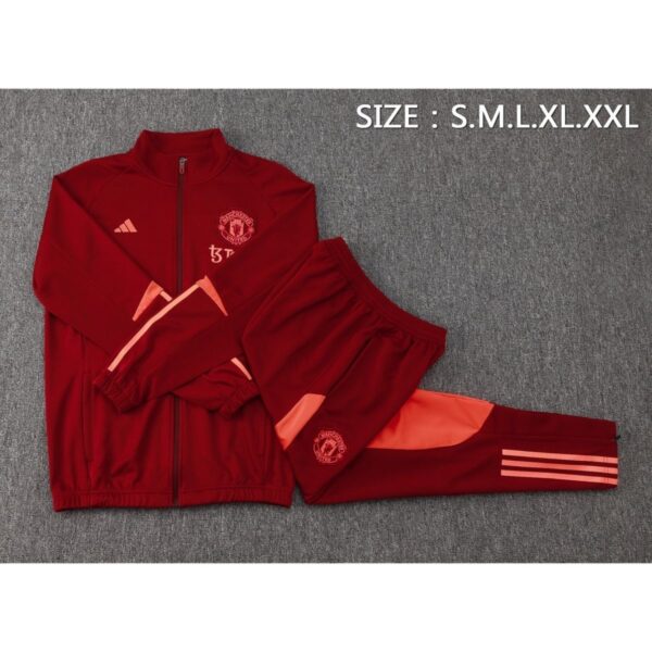 2023-24 Manchester United Club Red Football Sports Kit - Image 10