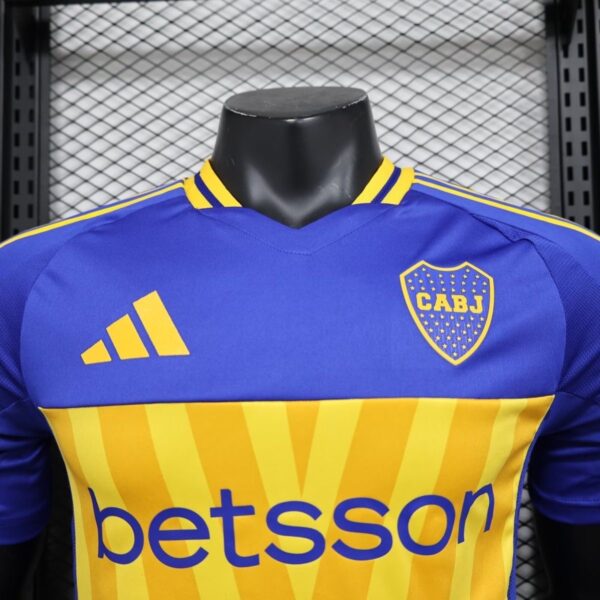 24-25 Boca Juniors Home Player Edition Football Shirt - Image 3