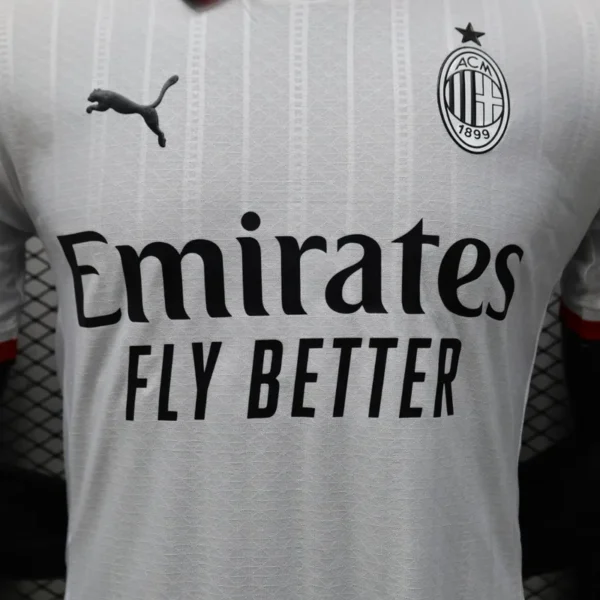 24-25 AC Milan Away Soccer Jersey Player Version - Image 4