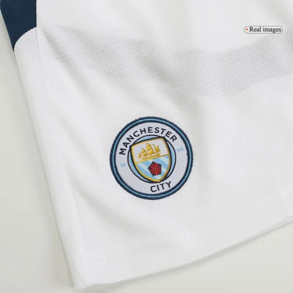 24-25 Manchester City Home Shorts - Image 4