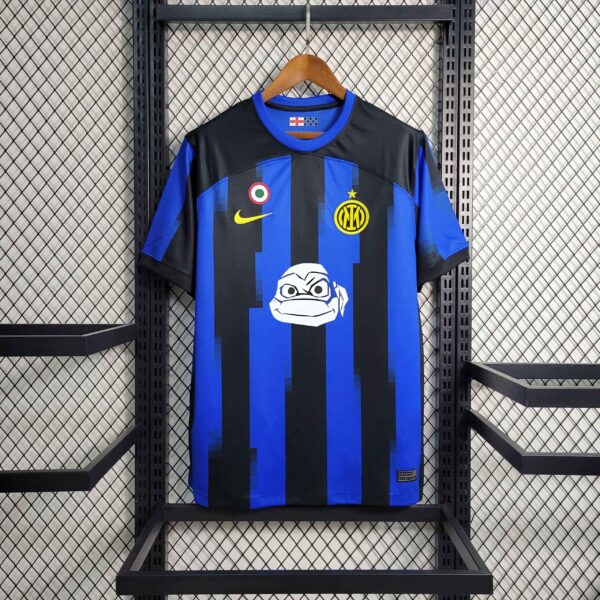23-24 Inter Milan × Ninja Turtles Home Kit Jersey - Image 7