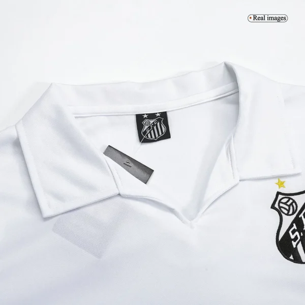 1970 Santos FC PELÉ #10 Retro Jersey Home - Image 4