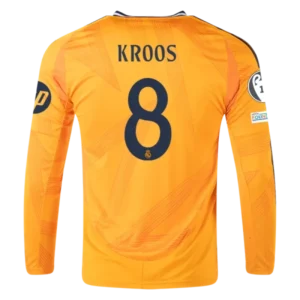 24-25 Real Madrid Away Soccer Jersey Long Sleeve