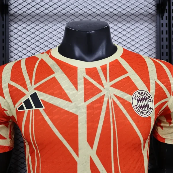 24-25 Bayern Orange Player Version Jersey - Image 3