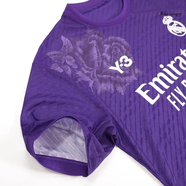 2023-24 Real Madrid Y-3 Fourth Jersey Purple Player Version - Image 7