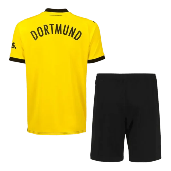23-24 Borussia Dortmund Home Whole Kit （Jersey+Shorts+Socks） - Image 3