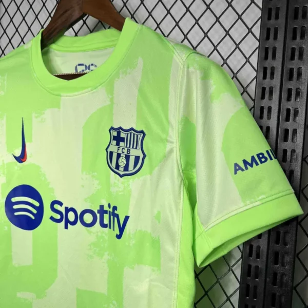 24-25 Barcelona Third Away Soccer Jersey - Image 5