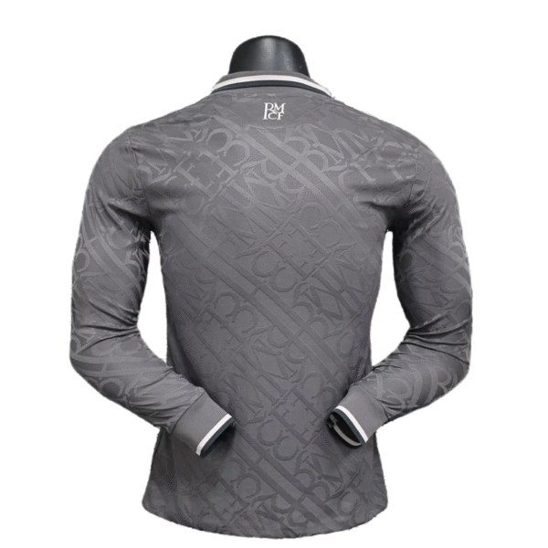 24-25 Real Madrid Third Away Soccer Jersey Player Version Long Sleeve - Image 2