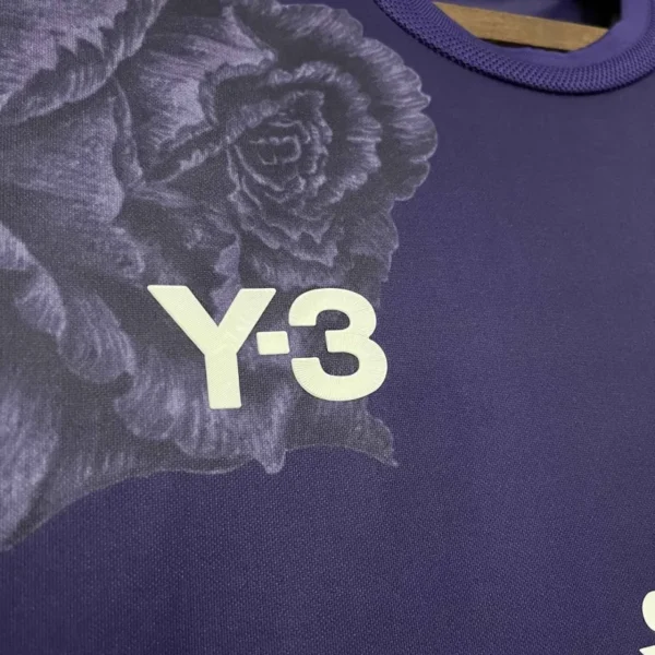 23-24 Real Madrid Y-3 Fourth Jersey Purple - Image 8