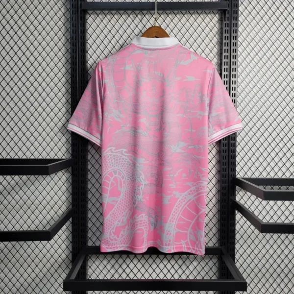 23-24 Real Madrid Chinese Dragon Pink Football Shirt - Image 10