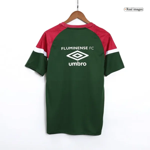 Fluminense FC  2023/24 Pre-Match Jersey Red&Green Replica - Image 4