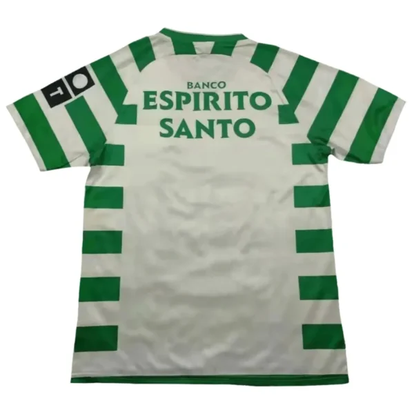 2003-04 Sporting Lisbon Retro Home Jersey - Image 2