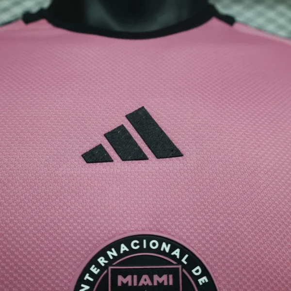 24-25 Inter Miami CF Home Soccer Jersey Player Version - Image 4