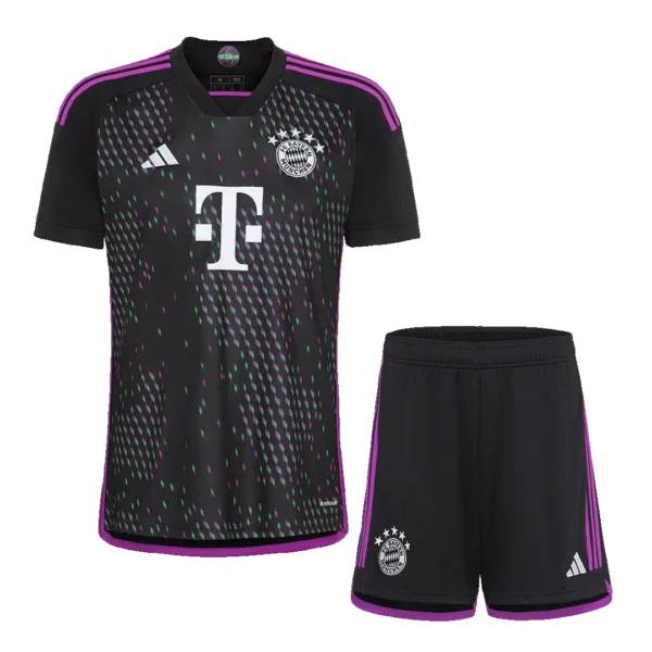 23-24 Bayern Munich Away Whole Kit （Jersey+Shorts+Socks） - Image 2