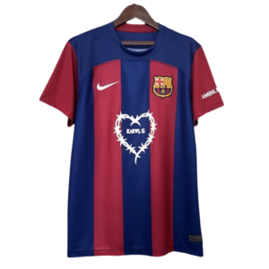 24-25 Barcelona Home KarolG Clásico Special Edition Kit Jerseys