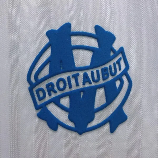 1990 Marseille Retro Jersey Home - Image 3