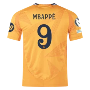 24-25 Real Madrid MBAPPE #9 Away Soccer Jersey