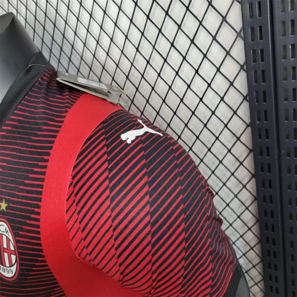 23-24 AC Milan Jersey Home Player Version - Image 10