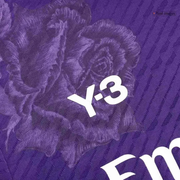 2023-24 Real Madrid Y-3 Fourth Jersey Purple Player Version - Image 4