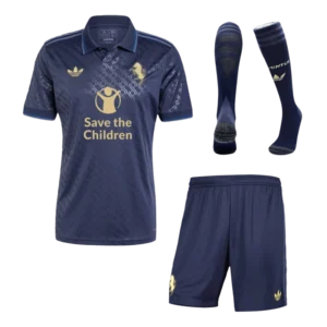 2024-25 Juventus Third Away Custom Full Soccer Kits Save The Children Sponsor