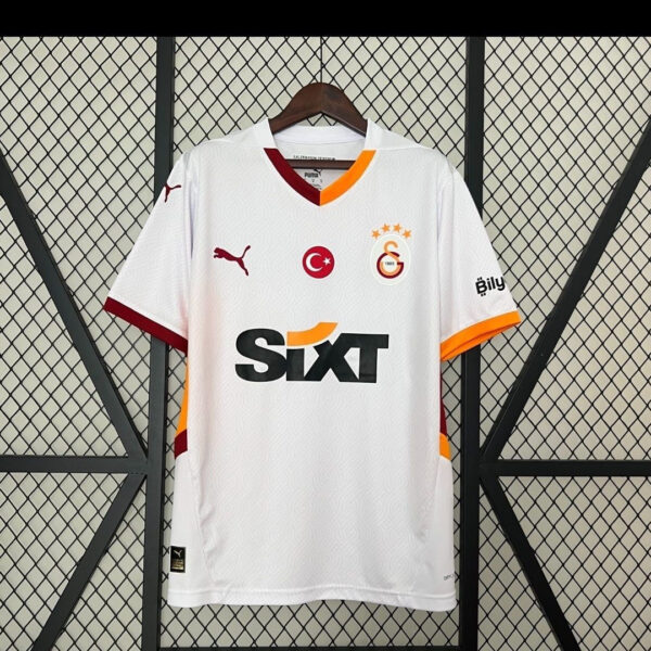 Galatasaray Away Shirt Soccer Jersey 24-25 - Image 3