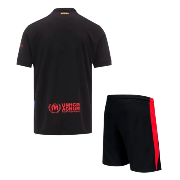 Barcelona Away Soccer Uniform Kits 2024-25 - Spotify Logo Without Text - Image 2