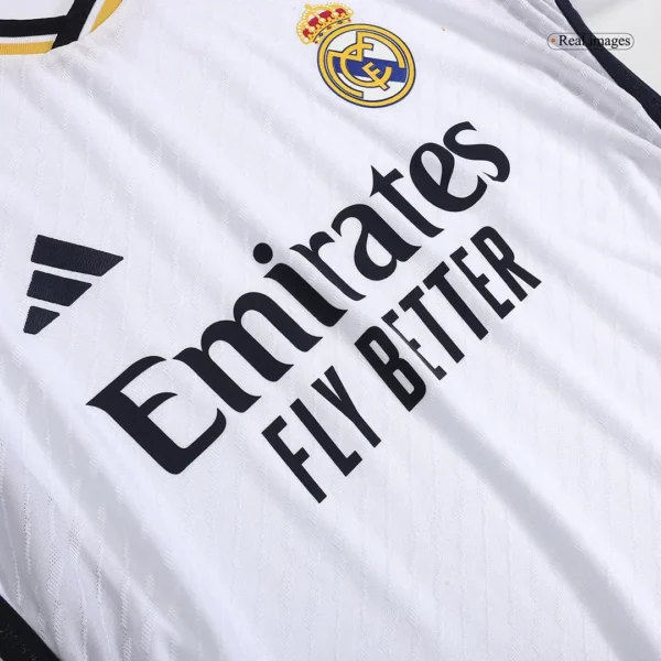 23-24 Real Madrid Home Jersey Player Version - Image 8