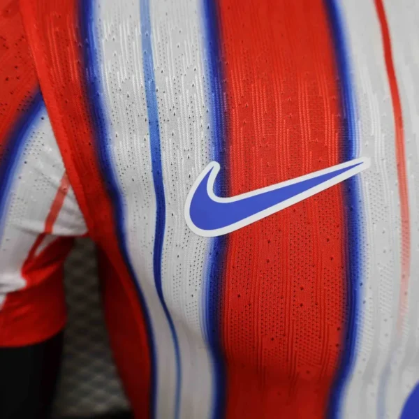 24-25 Atletico Madrid Home Soccer Jersey Player Edition - Image 4