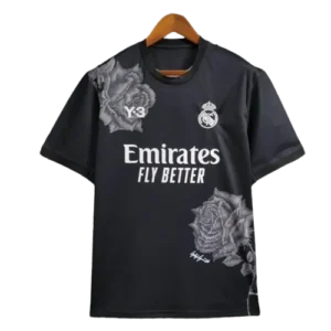 23-24 Real Madrid Y-3 Fourth Jersey Black