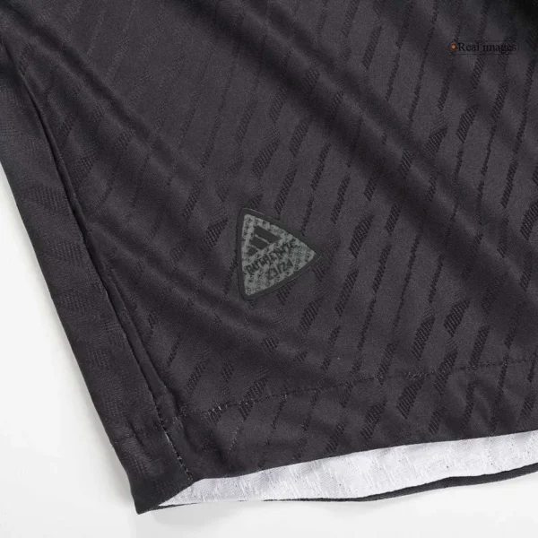 2023-24 Real Madrid Y-3 Fourth Jersey Black Player Version - Image 7