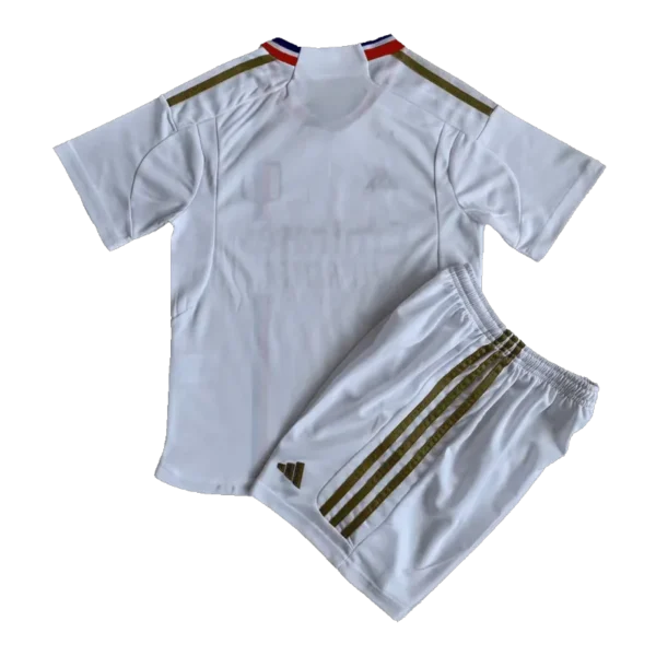 23-24 Kids Olympique Lyonnais Home Kit Jersey+Shorts - Image 9