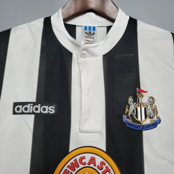 Newcastle Retro Jersey Home Long Sleeve 1995/97 - Image 3