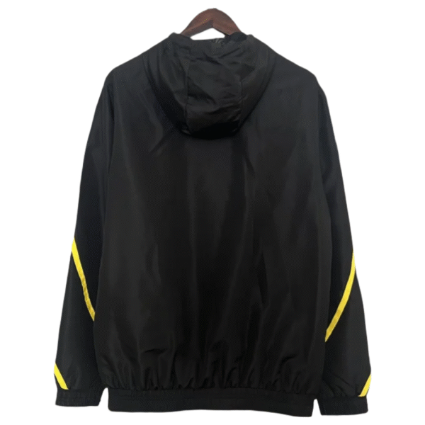 24-25 Dortmund BVB Black Windbreaker - Image 2