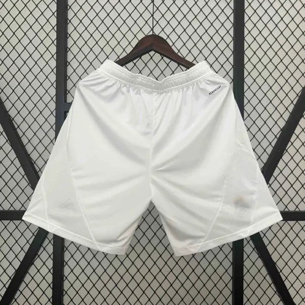 24-25 Real Madrid Home Soccer Shorts - Image 4