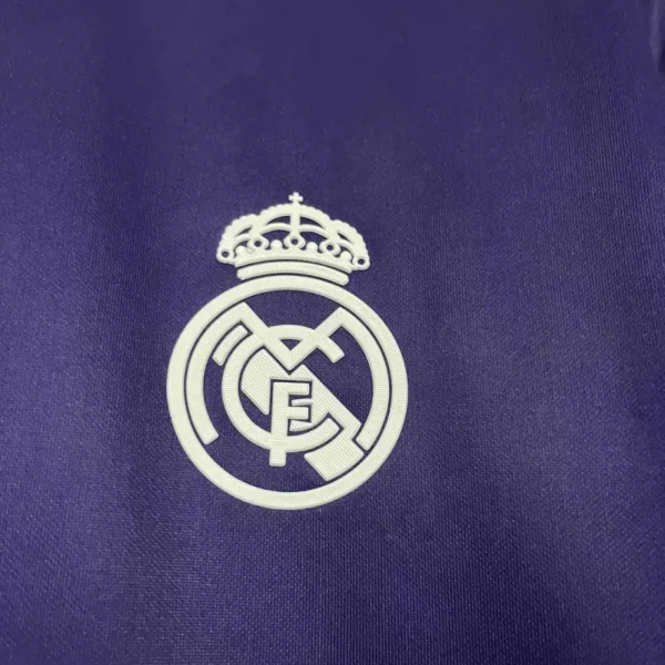 23-24 Real Madrid Y-3 Fourth Jersey Purple - Image 4