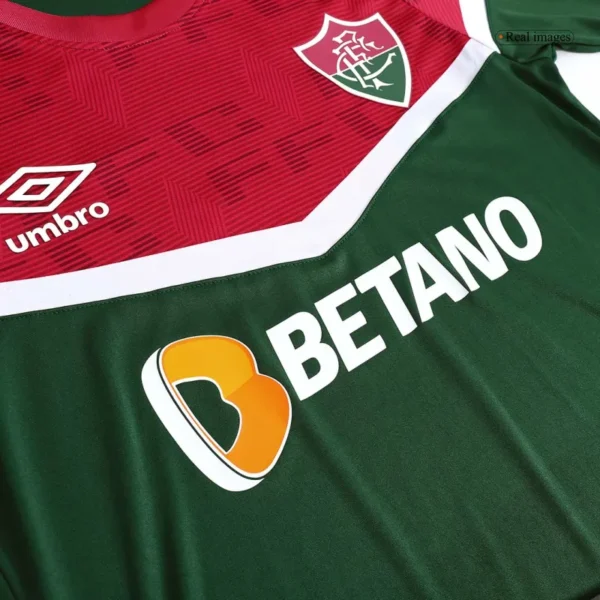 Fluminense FC  2023/24 Pre-Match Jersey Red&Green Replica - Image 8