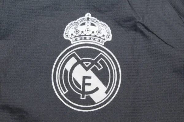 2024-2025 Real Madrid Jersey Windbreaker Grey - Image 4