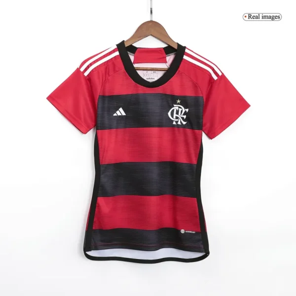 Women's CR Flamengo  2023/24 Home Jersey Replica - Image 4