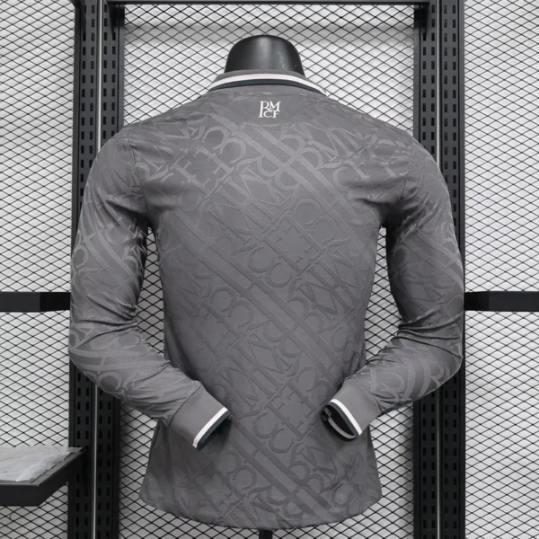 24-25 Real Madrid Third Away Soccer Jersey Player Version Long Sleeve - Image 10