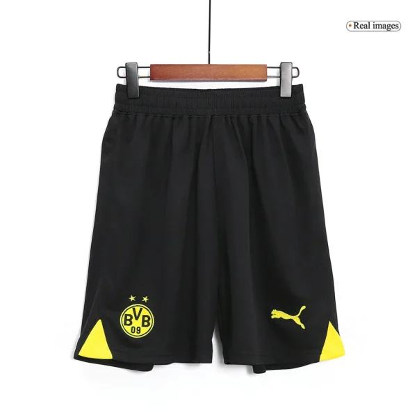 23-24 Borussia Dortmund Home Shorts - Image 3