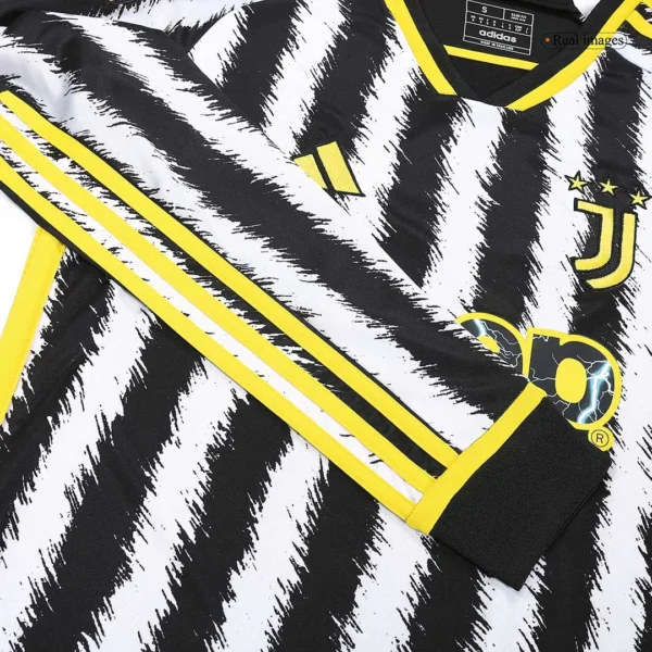2023-24  Juventus Home Long Sleeve Jersey - Image 9