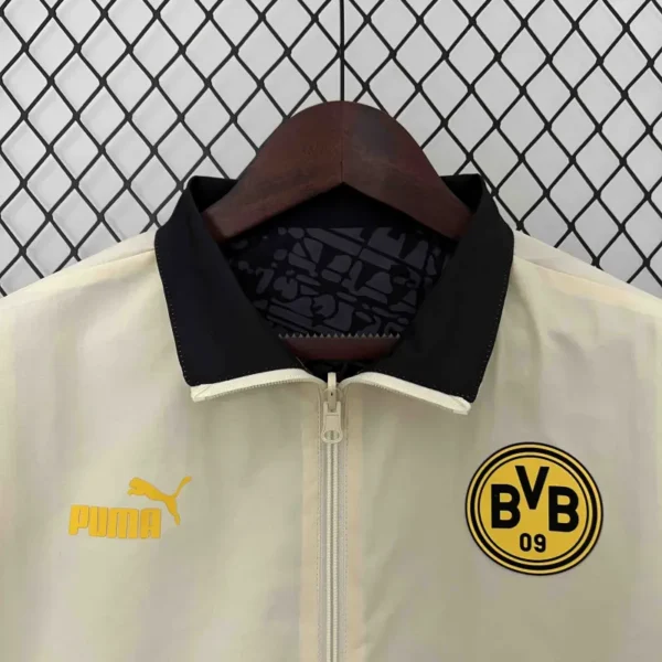 2024 Dortmund Trench Coat Reversible Windbreaker Double-Sides Jacket Sport - Image 6