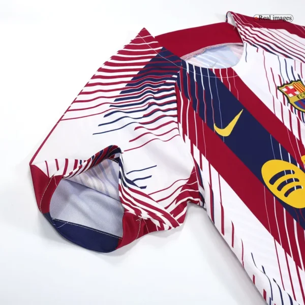 23-24 Barcelona Pre-Match Training Jersey - Image 5