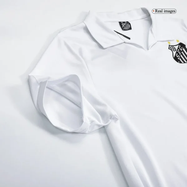1970 Santos FC PELÉ #10 Retro Jersey Home - Image 3