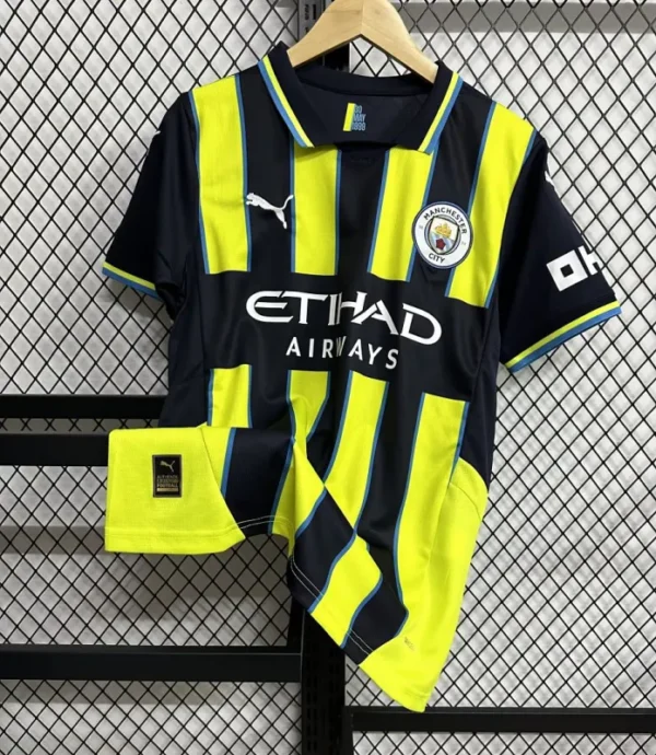 24-25 Manchester City Away Jersey Replica - Image 3