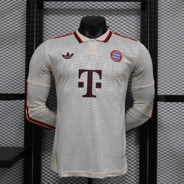 24-25 Bayern Munich Third Away Player Version Long Sleeve - Image 3